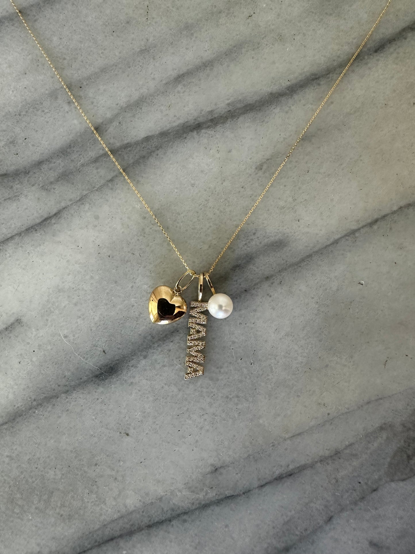 MAMA Diamond Pendant