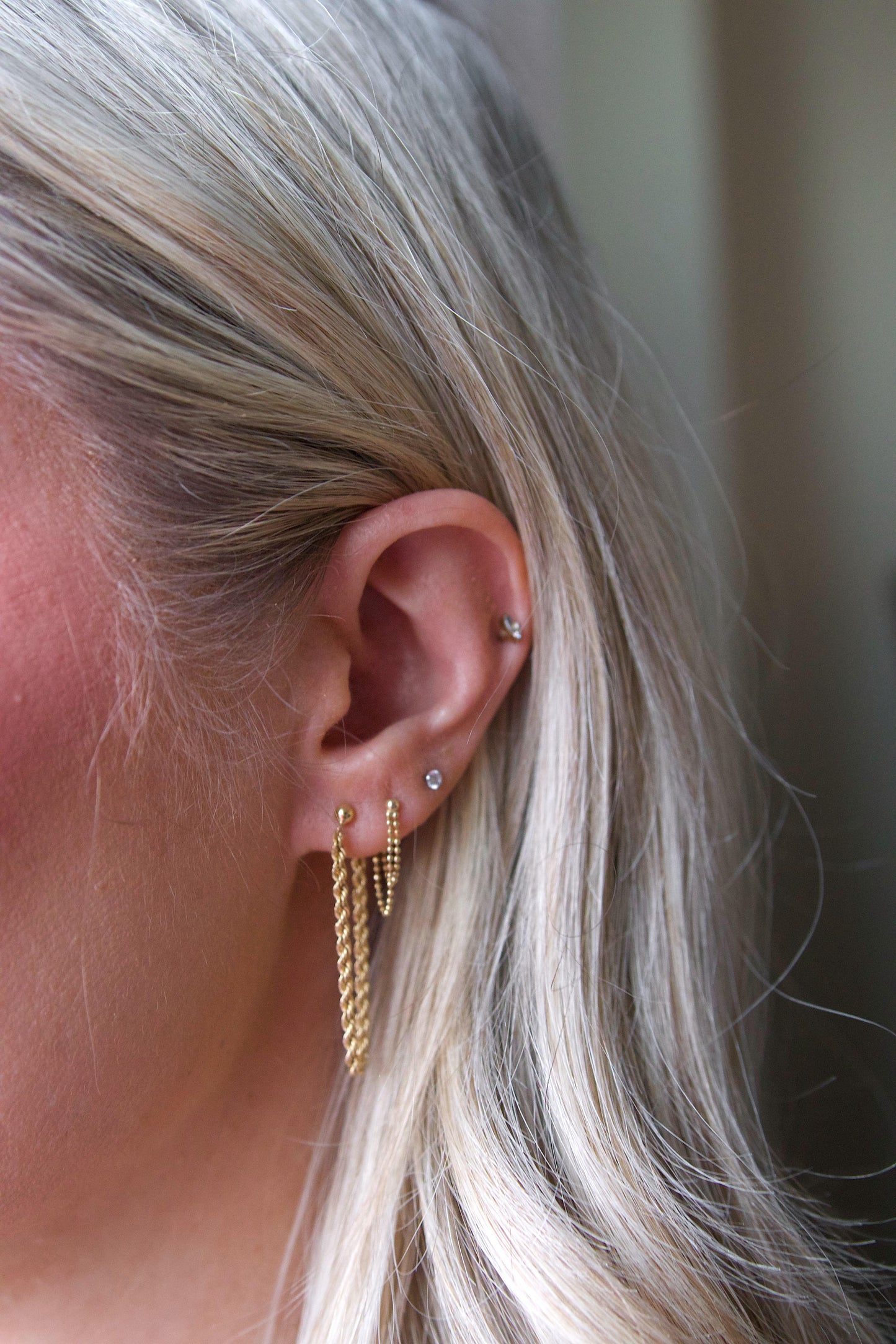 Bead Chain Earrings