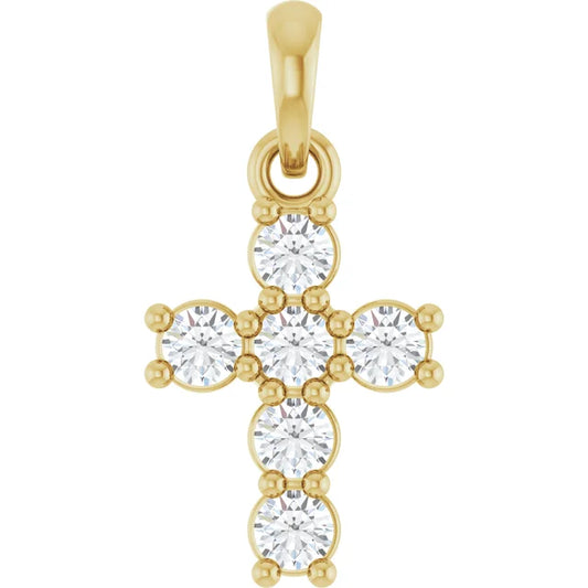 Diamond Cross Pendant