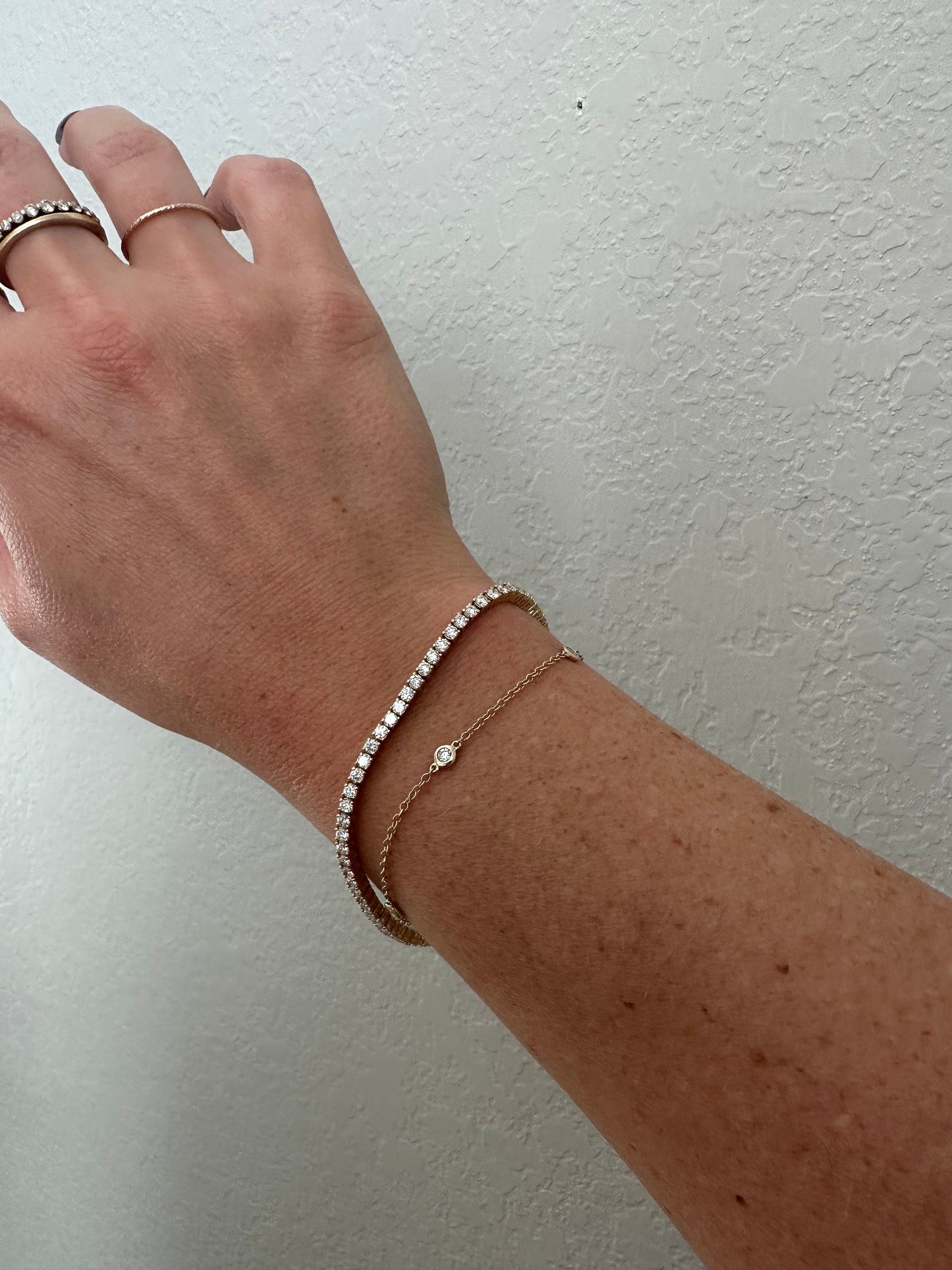 Lab Grown Classic Diamond Tennis Bracelet