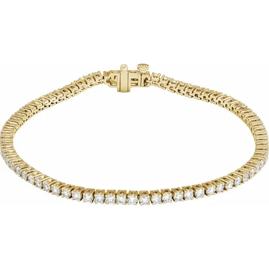 Lab Grown Classic Diamond Tennis Bracelet