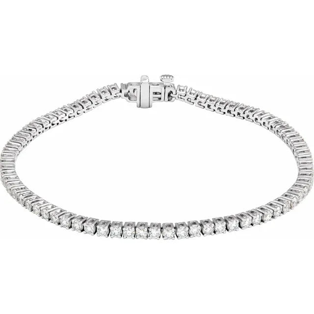 Lab Grown Classic Diamond Tennis Bracelet
